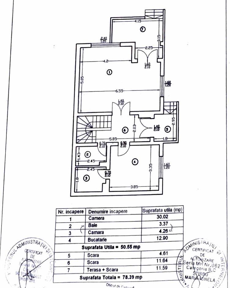 Vanzare casa 4 camere tip duplex Otopeni - Odaile, P+1+Pod, curte proprie ! - Poză 54