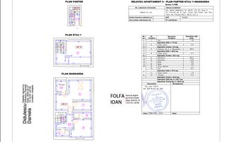 Apartament 6 – 4 camere – 99.9 mp – Parter + Etaj 1 + Mansardă - Poză 1