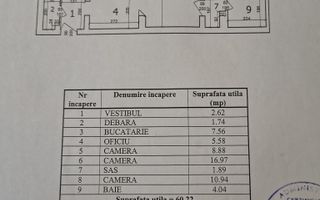 Apartament 3 camere | Calea 13 Septembrie - Schiță 6