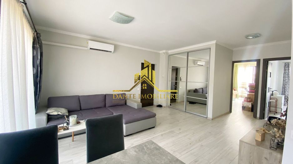 3 camere, mobilat modern, bloc nou, terasa, parcare, Grigorescu - Poză 2