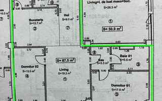 Apartament 3 cam Tale Ionescu - Poză 16