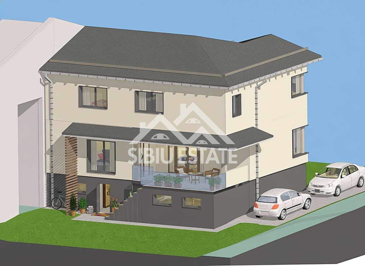 Casa Sibiu, teren 560 mp, pivnita - Poză 7