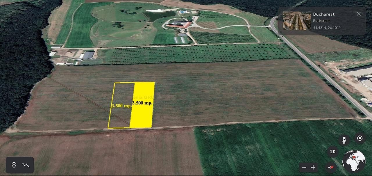 SNAGOV, langa Casa Vlasia, 3.500 mp. teren cu posibilitate pana la 7.000 mp. - Poză 1