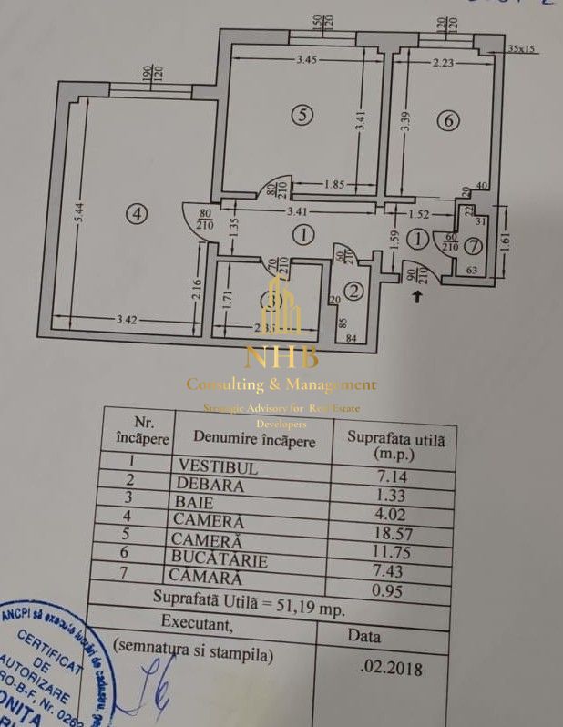 Apartament 2 camere decomandat compelt mobilat si utilat Teiul Doamnei - Poză 10