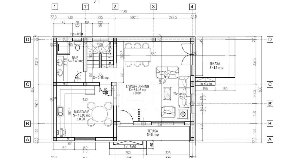 Vila P+1E, cu 4 camere, Paulesti - Poză 24