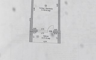 APARTAMENT TIP STUDIO PARTER | VILĂ CU DESIGN MODERN ÎN DA VINCI HOMES - Schiță 21