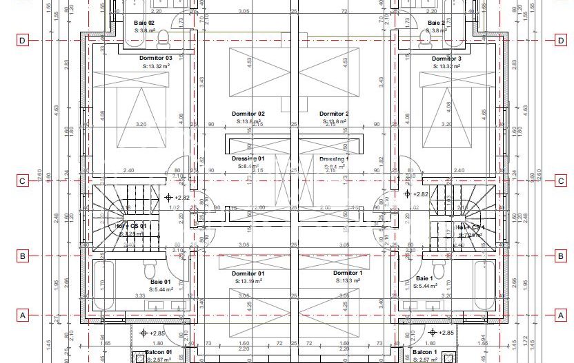 Duplex elegant cu 4 camere, curte și loc de parcare – design modern, Șura Mică - Schiță 9