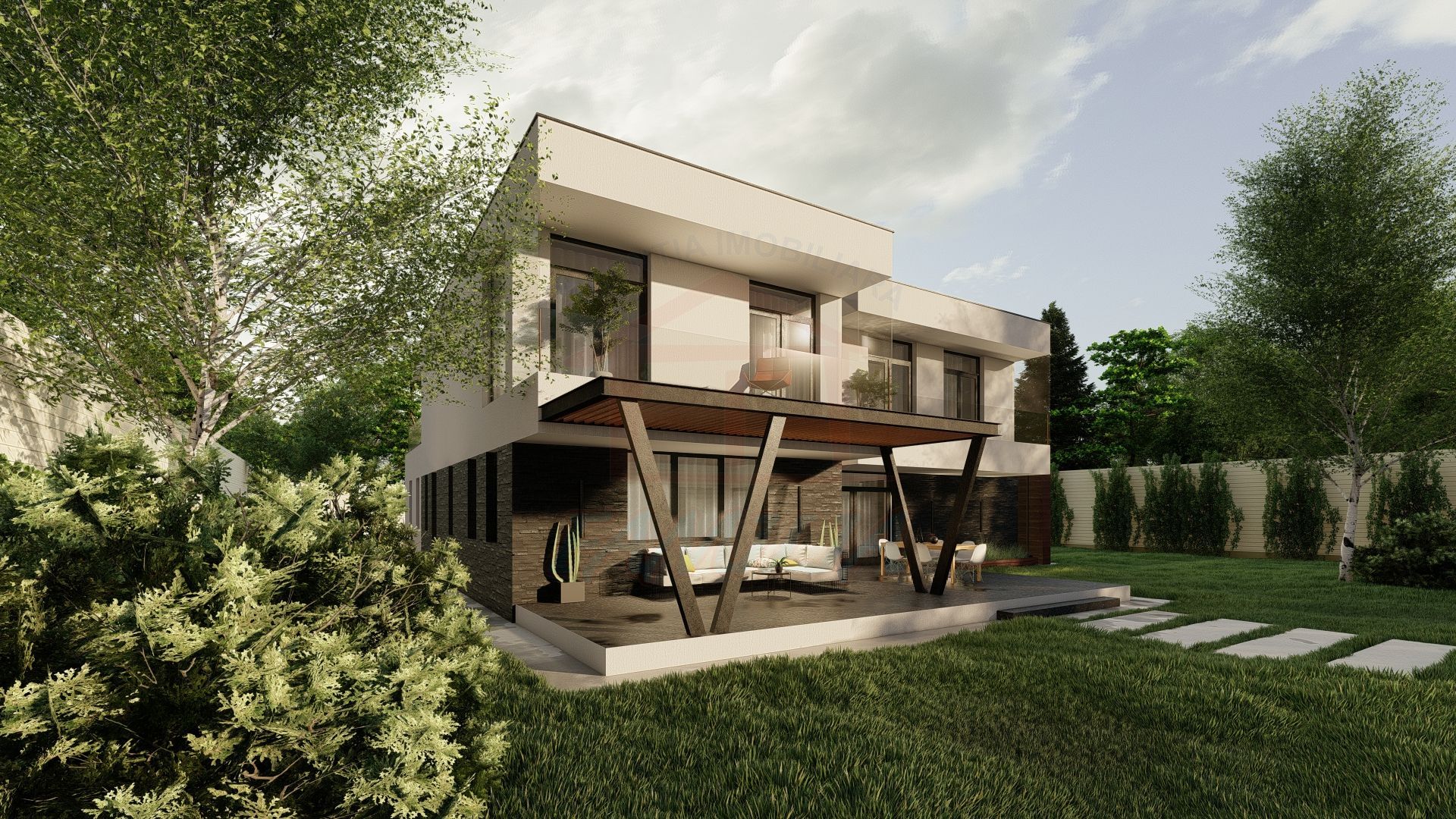Casă de Vis în Devenire: Vilă Modernă cu Potențial imens - Poză 18