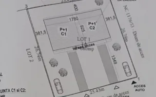 Duplex P+1+M, 251 mp utili, teren 340 mp – Domnești - Schiță 19