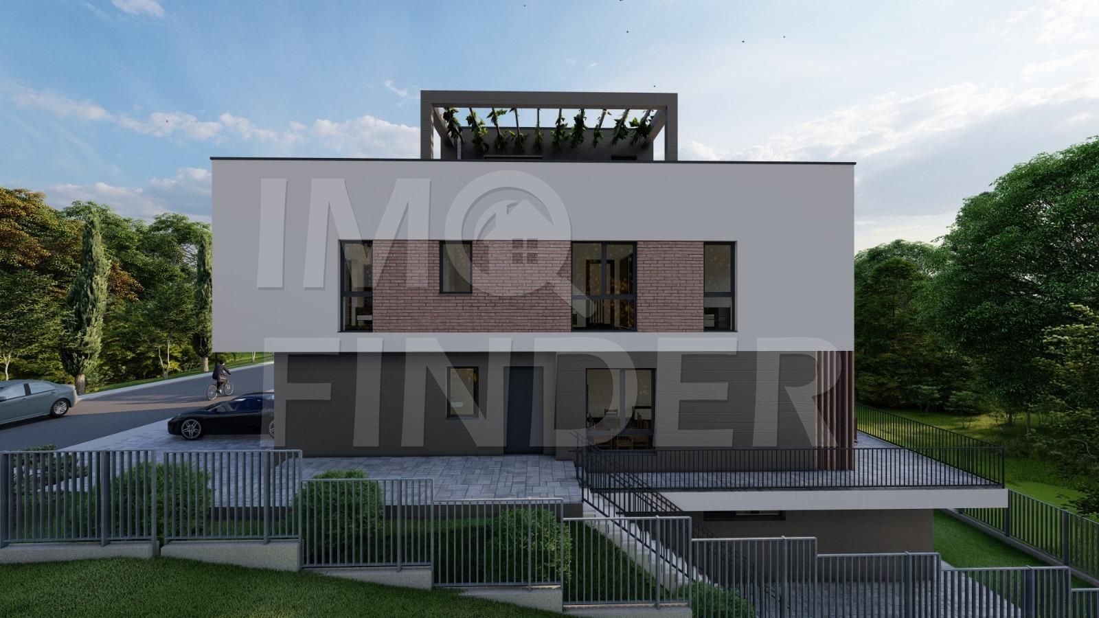 Casă în Florești, zona Vivo: 189 mp utili,  116 mp pe terase - Schiță 19