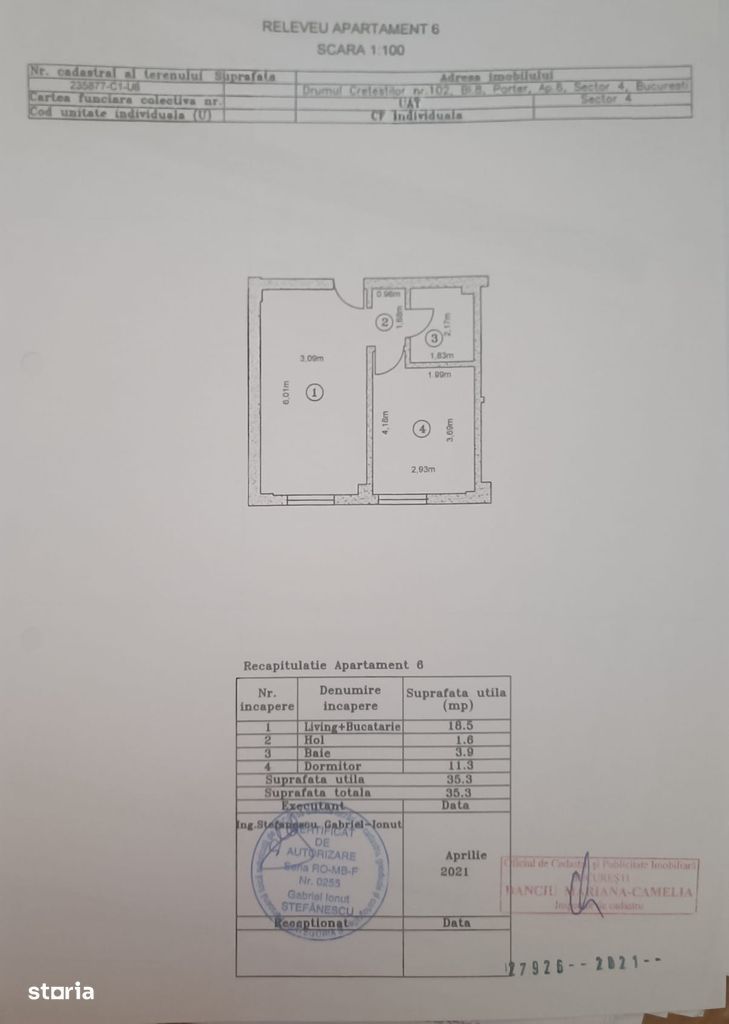 De vanzare Apartament cu o camera, Aparatorii Patriei, sect. 4 - Poză 10