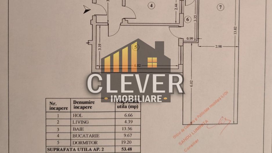 Apartament 2 camere cu gradina 52 mp – Bragadiru, Independenței - Schiță 15