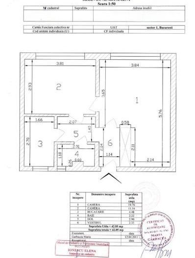 Apartament 2 camere Sala Palatului | Imobil 1960 - Poză 11
