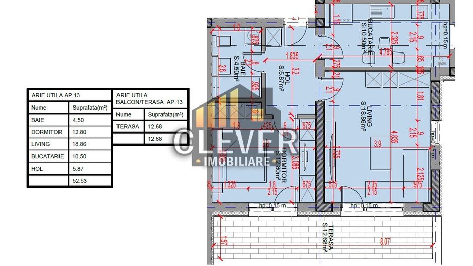 Apartament 2 camere decomandat Pallady, Oferta Parcare, Comision 0% - Schiță 8