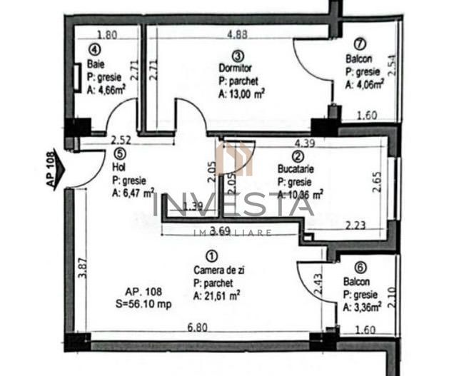 APARTAMENT DE VANZARE 2 CAMERE SOPOR - Poză 7