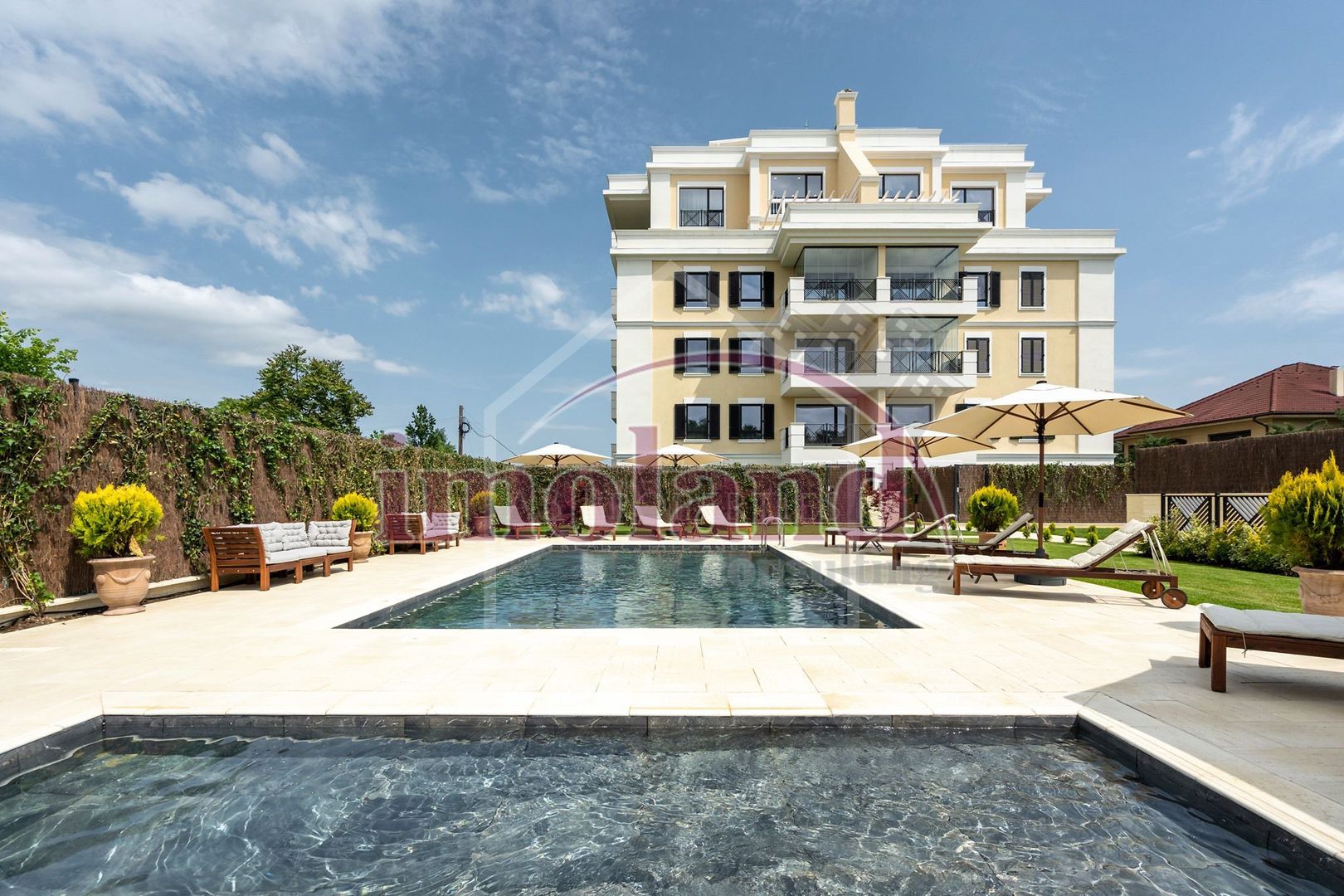 For rent: 3 room apartment, 1 parking, gym & pool | Pipera, American School - Poză 1