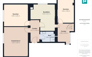 Apartament 4 camere  cu potențial în zonă Premium - Poză 18