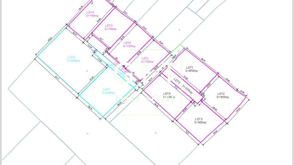 Exclusivitate! Teren intravilan, 8 parcele, Sigmir, toate utilitatile! - Poză 3