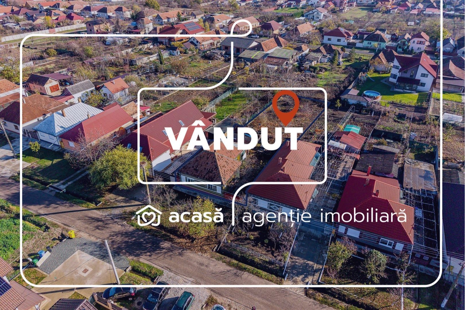 VANDUT! Casa din caramida 3 camere - Teren 755 mp - Livada, Arad - Poză 1