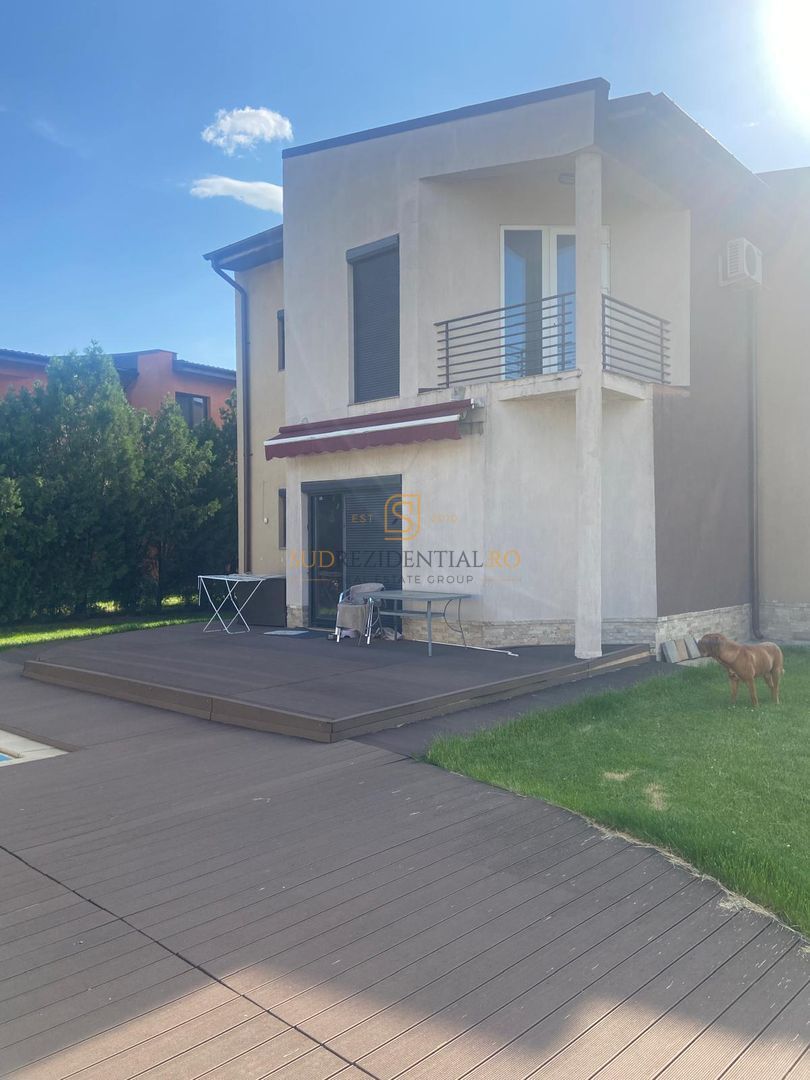 Vila S+P+M de vanzare in Popești Leordeni–teren 623 mp, piscina, garaj - Poză 2