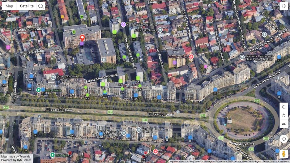 Apartament 4 camere | 128 mp total | Unirii-Alba Iulia - Poză 24