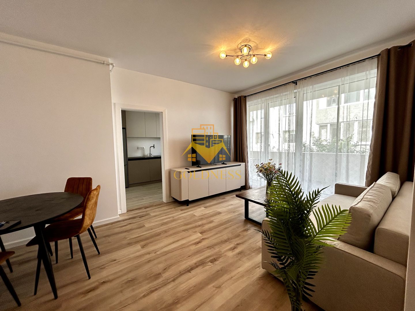 2 camere, Modern, Parcare subterana, Zona Cetatii, Bloc Nou, Floresti - Poză 3