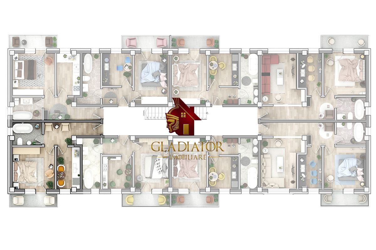 Apartament 1 camere, decomandat, bloc nou, Capat CUG - Lunca Cetatuii - Poză 6