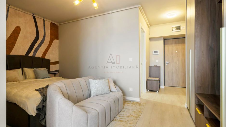 Garsoniera Designer Hils Republica 10 Min Metrou | Prima Inchiriere - Poză 3