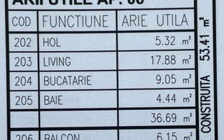 Garsoniera, bloc nou, P+3, Nr.06, Et.2, Bl.4 - CP2459585 - Poză 6