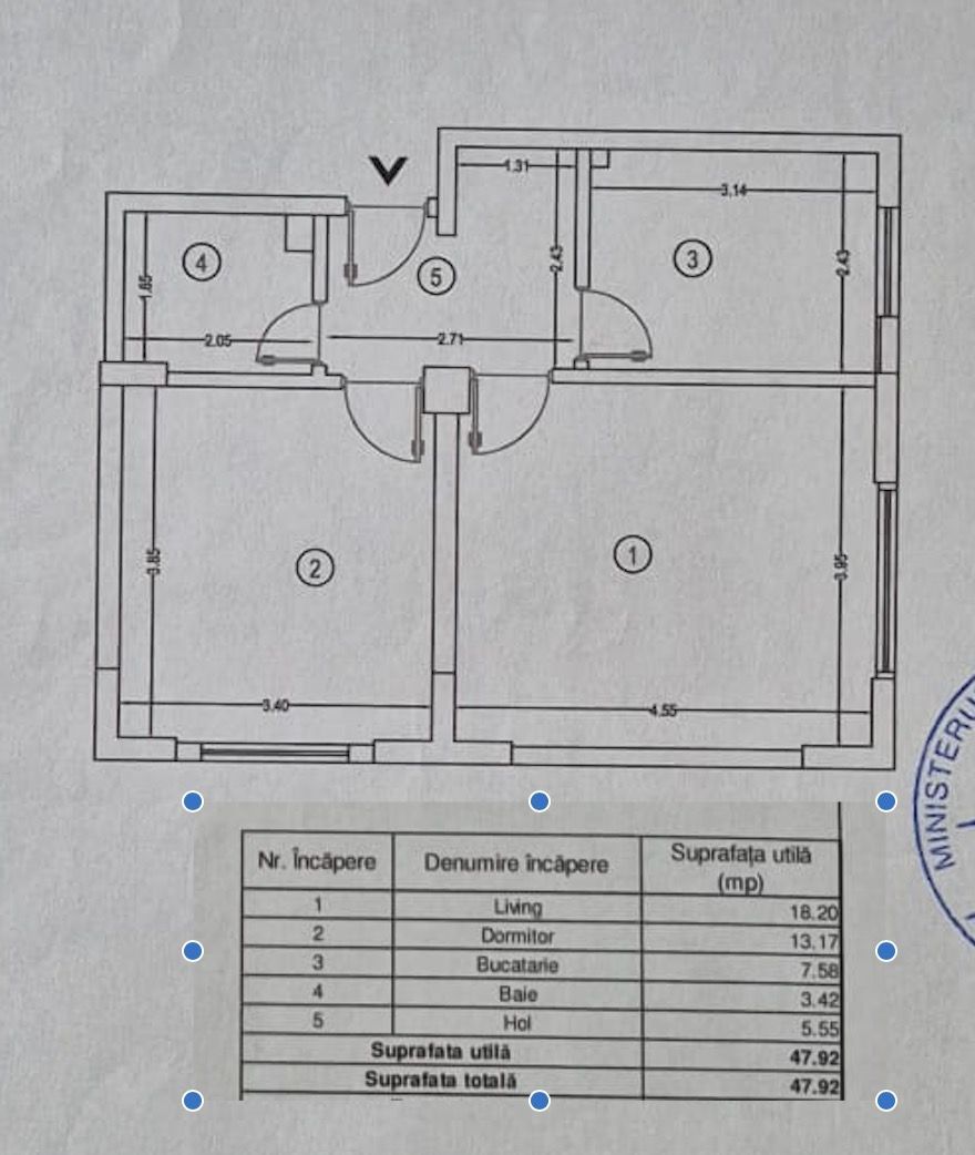 Apartament 2 camere bloc 2016, Lidl, Drumul Belsugului, metrou Pacii - Schiță 8