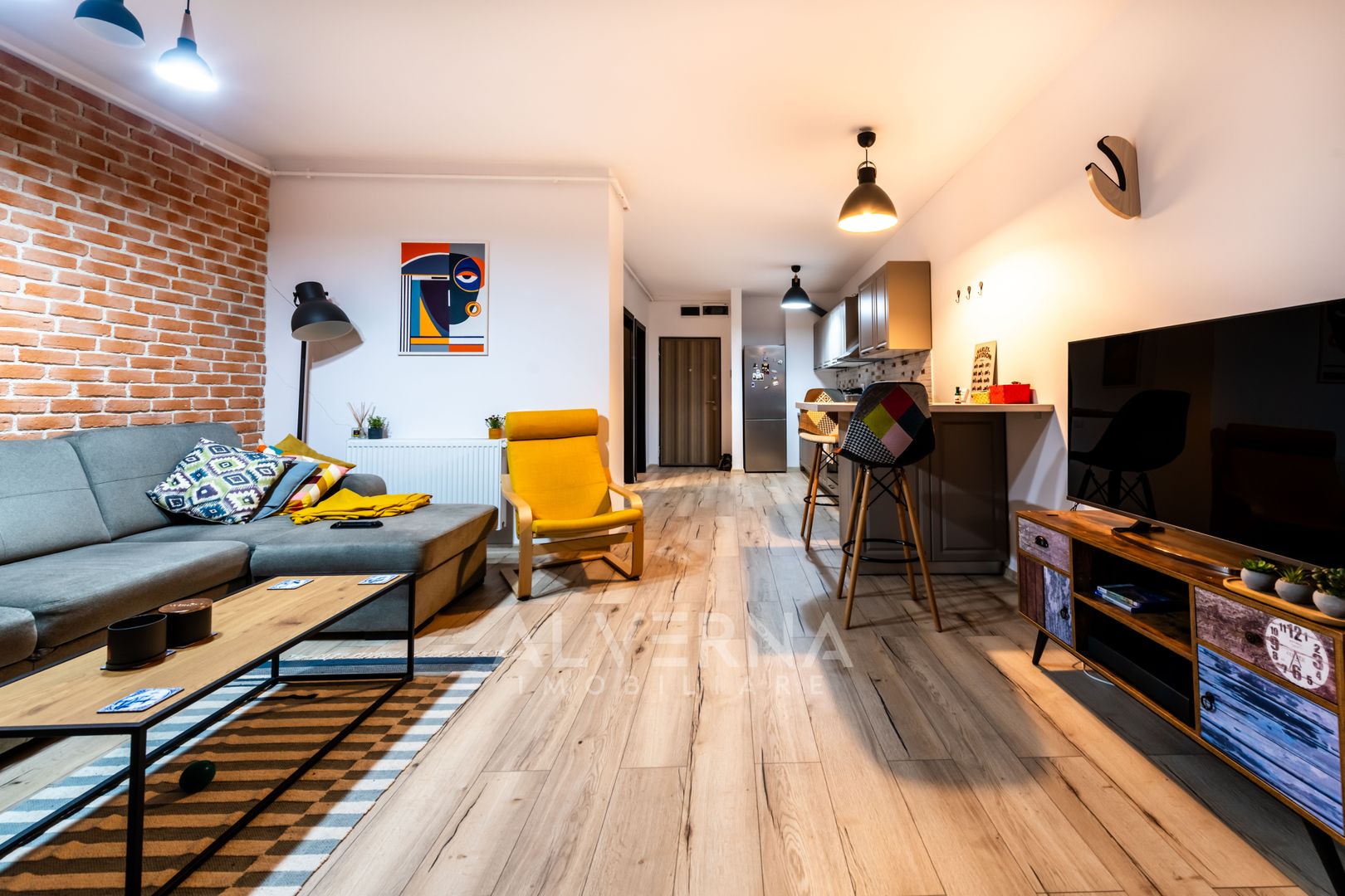 Apartament 2 camere | 58mp + balcon 14mp | aer conditionat | Borhanci - Poză 4