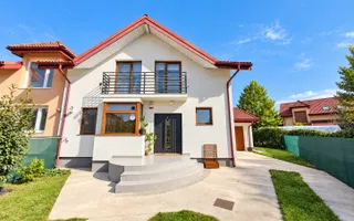 Vila cu 4 camere de închiriat | Henri Coandă | curte - Poză 13