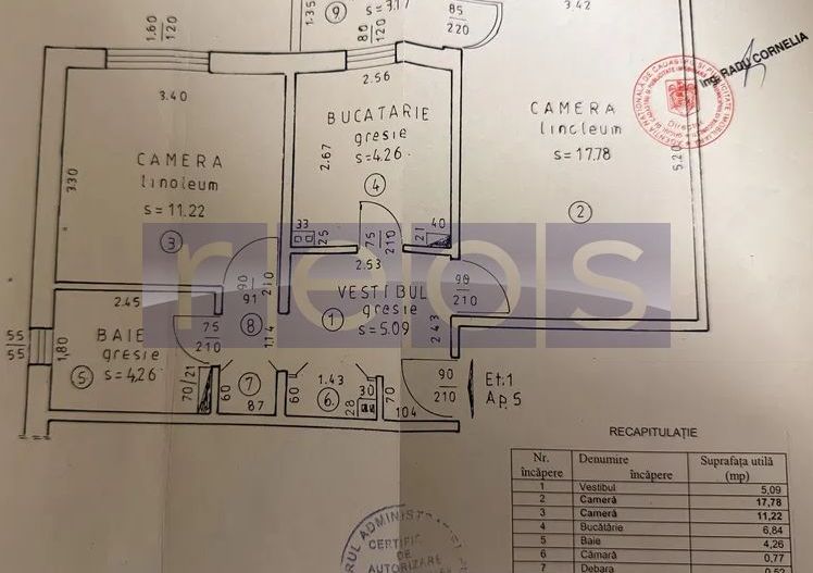 DE VANZARE APARTAMENT 2 CAMERE BELLER | BLOC REABILITAT | 51 MP | - Poză 7