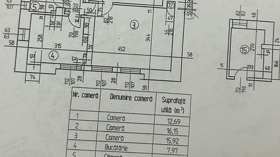 Apartament 3 camere de vanzare, Intrarea Ferentari, Comision 0% - Poză 8