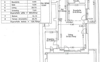 Apartament  2 camere Aradului bloc nou - penthouse - Poză 8