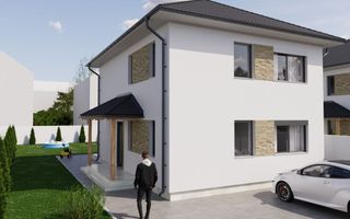 Casa 4 camere, 3 bai, terasa si curte NOU - Poză 1