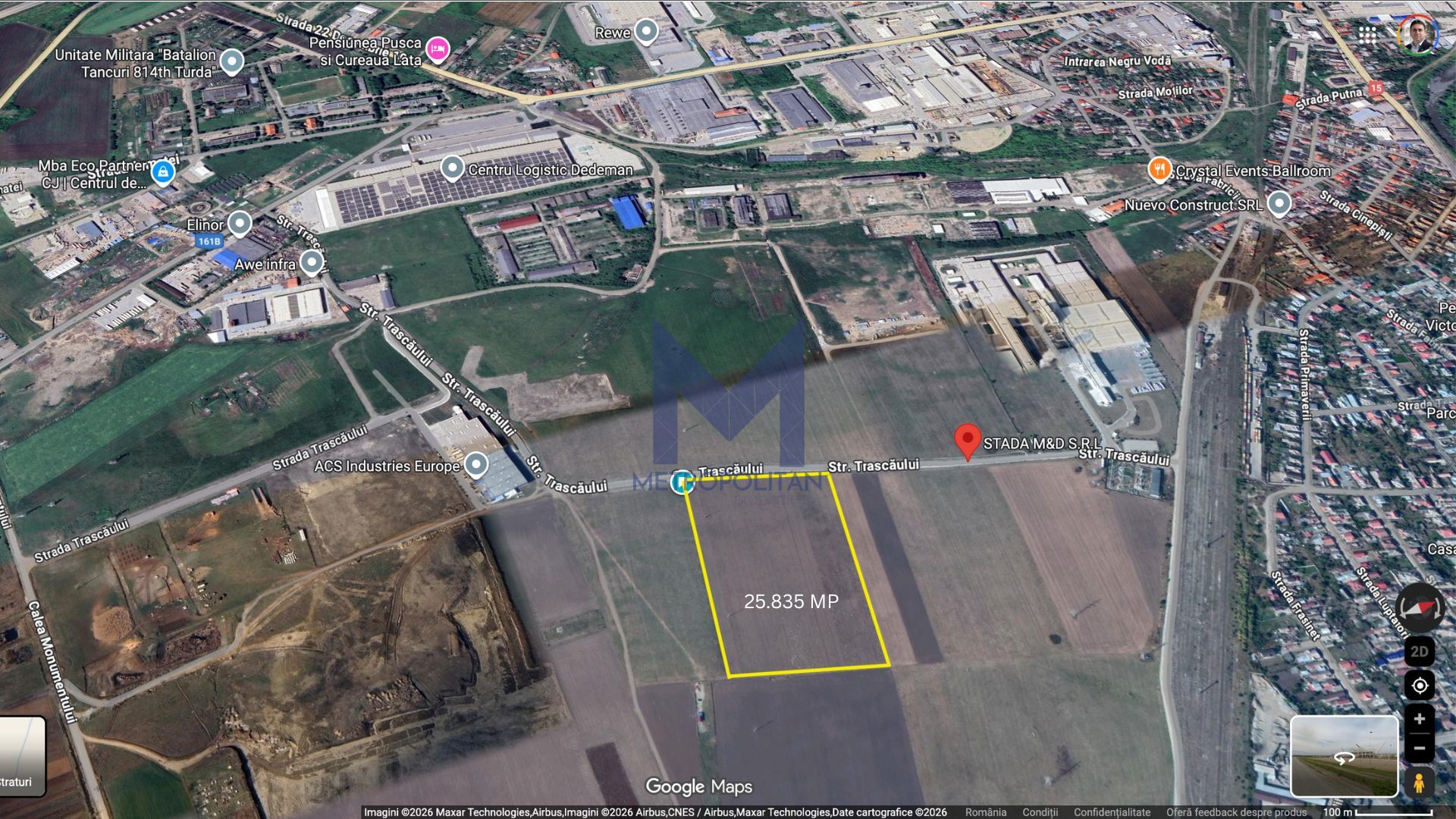 Teren 25.835 mp destinație industrială Turda lângă Autostradă - Poză 2