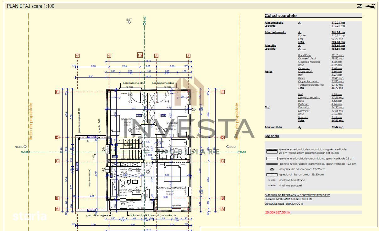 CASA INDIVIDUALA DE VANZARE SOPOR 800MP CURTE - Poză 6