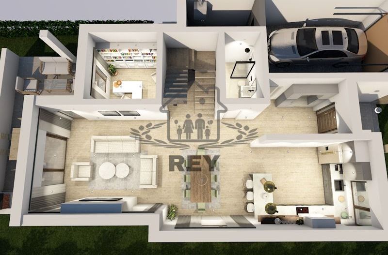 Casă modernă de vânzare,175 mpu,413 mp de teren,Cisnădie/Cisnădioara - Poză 14