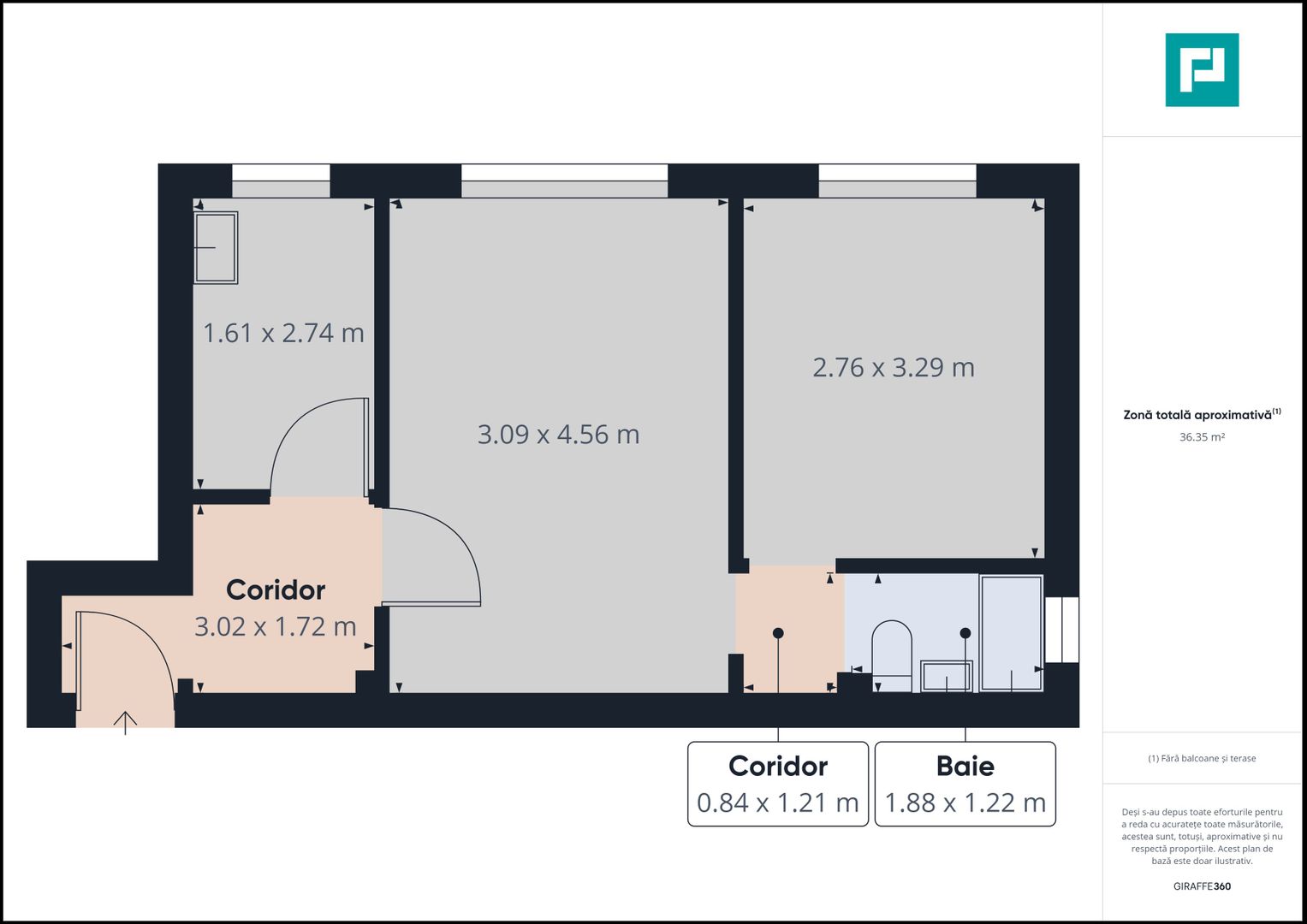 Apartament două camere zona Vlaicu - Poză 5