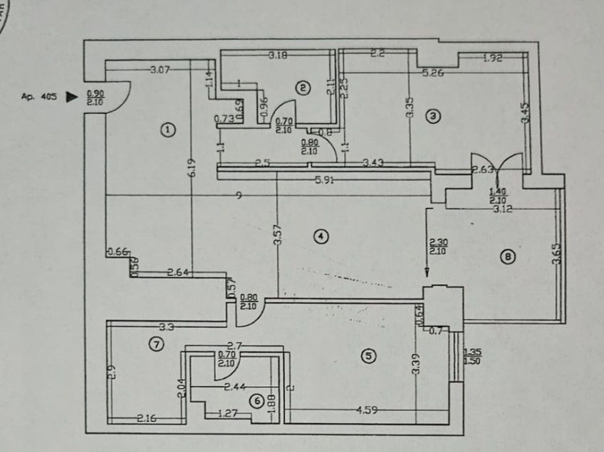 3 camere 107 mp | Upground | Pipera | Aviatiei | terasa 11mp - Poză 29