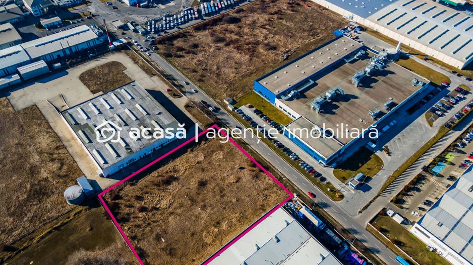 Vânzare Teren Construibil Arad Zona Industrială Vest 8.500 MP - Poză 6