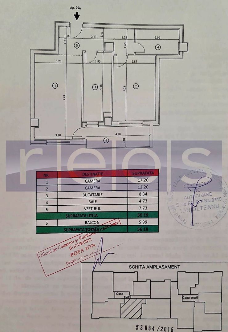 VANZARE APARTAMENT 2 CAMERE 56MP + PARCARE BLOC NOU TRAPEZULUI/SALAJAN - Poză 10