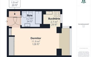 Garsonieră - Etaj 2 -  Zona Vlaicu - Poetului -Arad - Poză 16