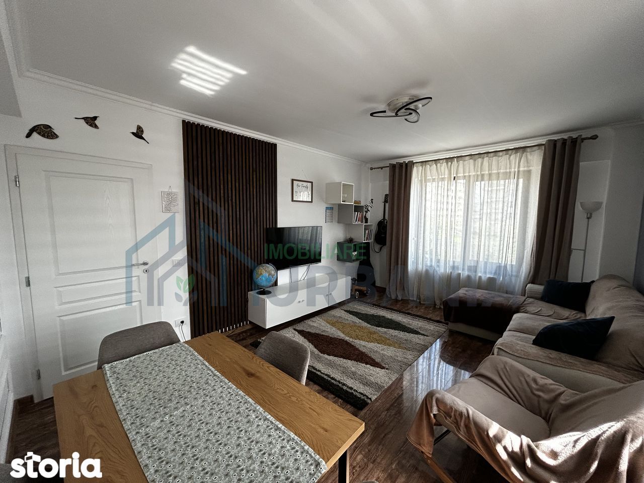 Apartament 3 camere, 70 mp, decomandat, etaj 1, Valea Lupului – vedere spre Mall Moldova - Poză 8