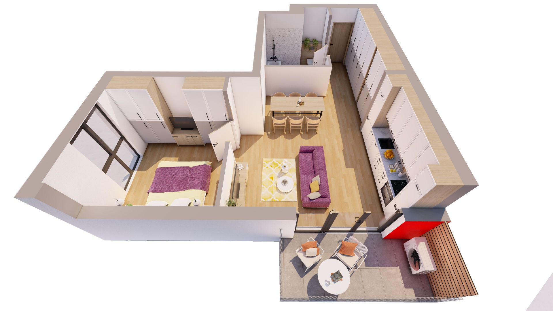 Apartament ARED Premium 2 Camere - Mobilat & Utilat - COMISION 0% - Poză 8