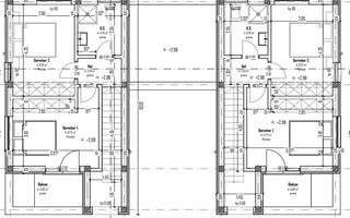 Sanandrei, Duplex pe Etaj, Proiect Modern, Desp prin camera Tehnica. - Poză 16