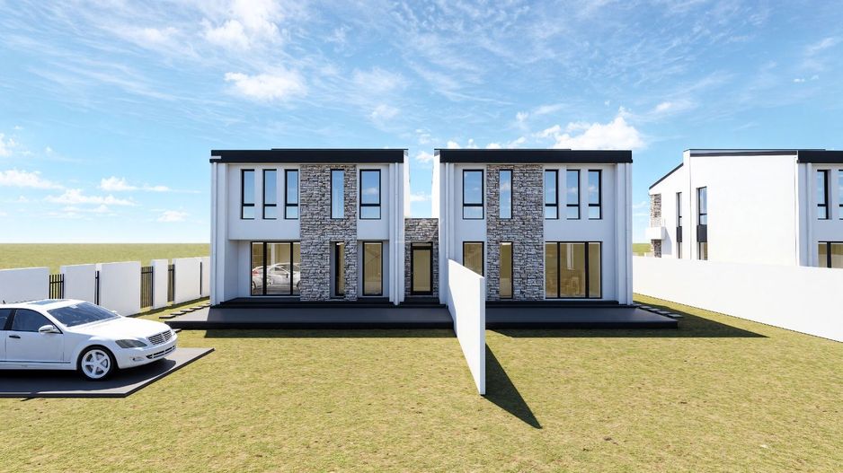 Comision 0! Duplex cu 5 camere despartit prin camera tehnica. Asfalt. - Poză 2