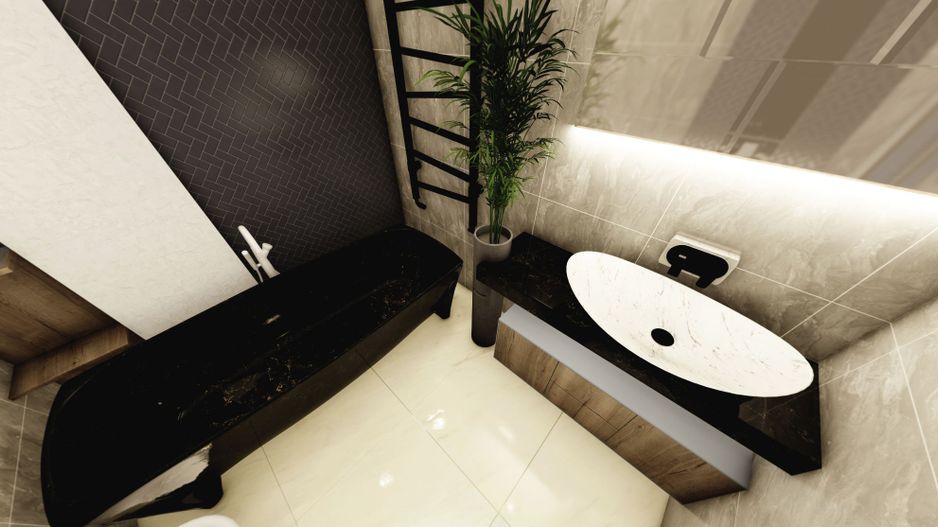 Dezvoltator vinde ap. 2 cam 52 mp Et. 5  An 2023  Comision 0% Mamaia Nord - Poză 22