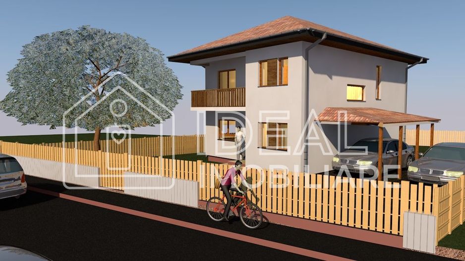 Casa Individuala cu 4 camere si garaj, in zona Lidl Selimbar - Poză 5